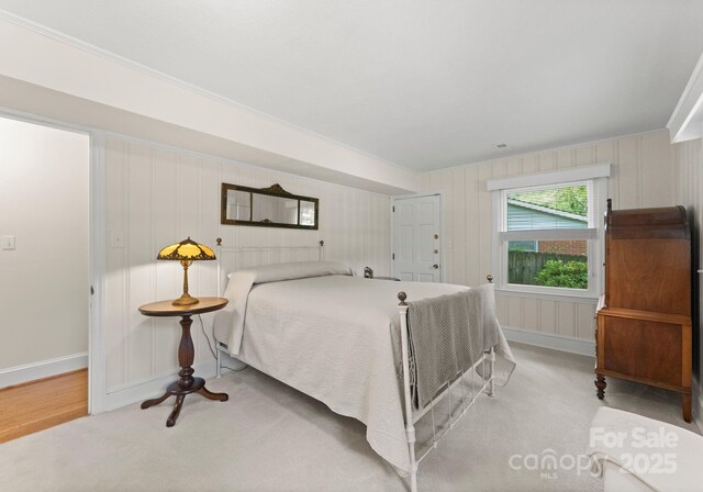 1226 Tarrington Ave, Charlotte, NC 28205 - carpeted bedroom featuring baseboards