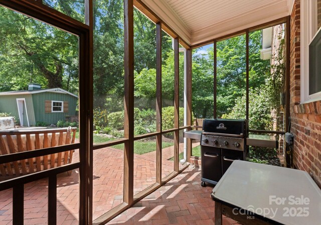 1226 Tarrington Ave, Charlotte, NC 28205 - view of sunroom / solarium