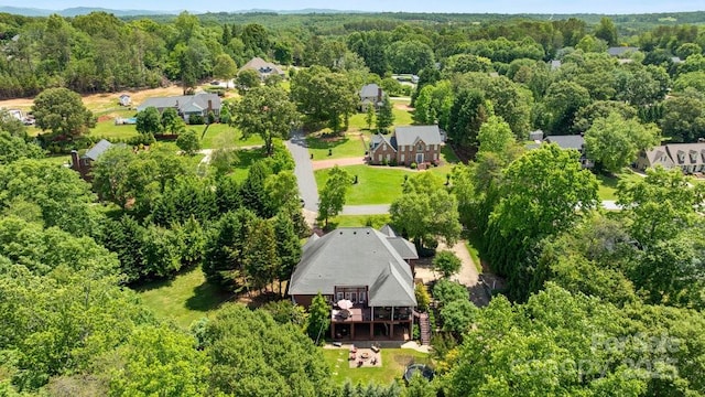 134 Brightmore Cir, Rutherfordton, NC 28139 - view of subject property with a heavily wooded area