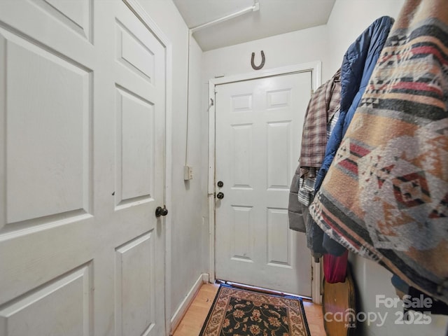 211 S Rowan Ave, Spencer, NC 28159 - doorway featuring light wood-style flooring