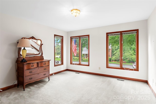 1201 Cliffspring Ct, Winston Salem, NC 27104 - spare room with baseboards and carpet floors