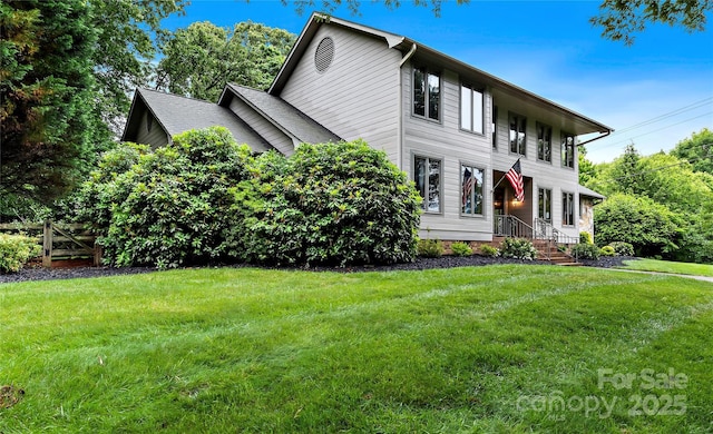 1201 Cliffspring Ct, Winston Salem, NC 27104 - colonial home featuring a front yard