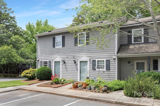 6101 Heath Ridge Ct, Charlotte, NC 28210 - view of front of property with uncovered parking and a shingled roof