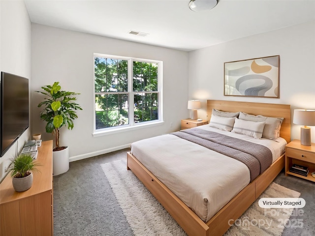 6413 Fillian Ln, Charlotte, NC 28269 - bedroom with carpet and baseboards