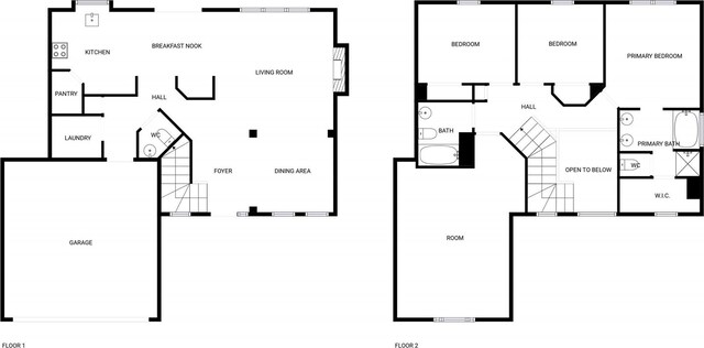 6413 Fillian Ln, Charlotte, NC 28269 - property floor plan