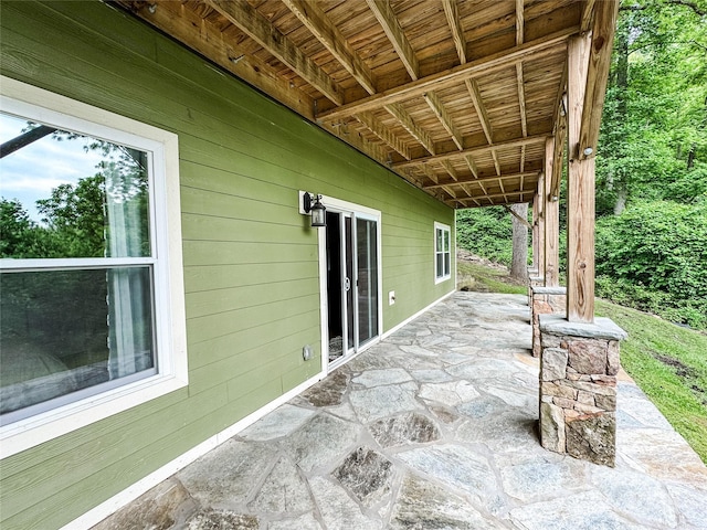 171 View Ridge Parkway, Leicester, NC 28748 - view of patio