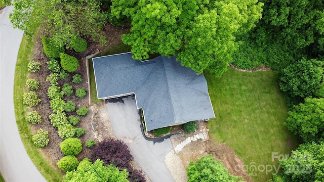 171 View Ridge Parkway, Leicester, NC 28748 - view from above of property
