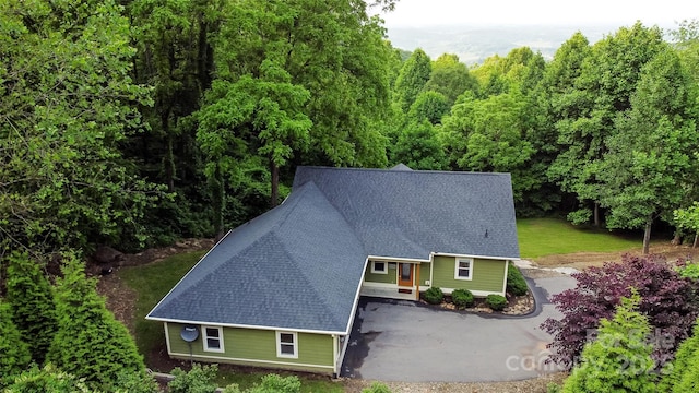 171 View Ridge Parkway, Leicester, NC 28748 - aerial view of property and surrounding area