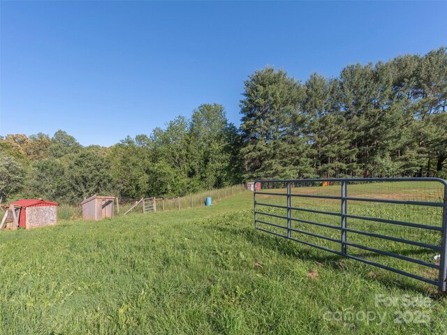 78 Hardin Ln, Clyde, NC 28721 - view of yard with a view of trees and a rural view