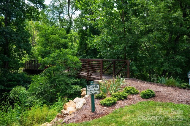 76 Creekside View Dr, Asheville, NC 28804 - view of community with a forest view