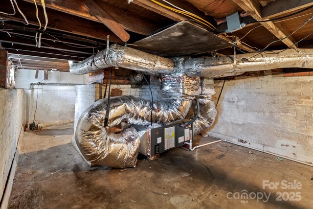 1406 Upper Enochville Rd, Kannapolis, NC 28081 - view of unfinished basement