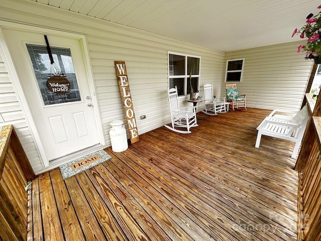 4574 Ivy Run Ln, Denver, NC 28037 - view of wooden porch