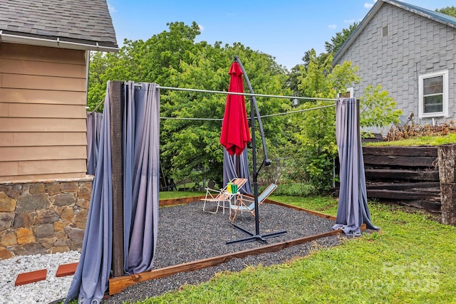 61 First St, Marion, NC 28752 - view of playground with a patio