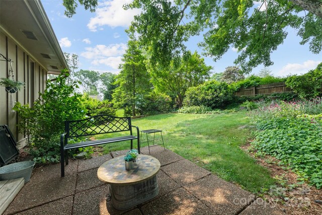 16 Fieldstone Ct, Arden, NC 28704 - view of yard featuring a patio