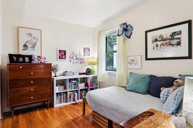 615 Biltmore Ave Unit K2, Asheville, NC 28803 - bedroom with hardwood / wood-style flooring
