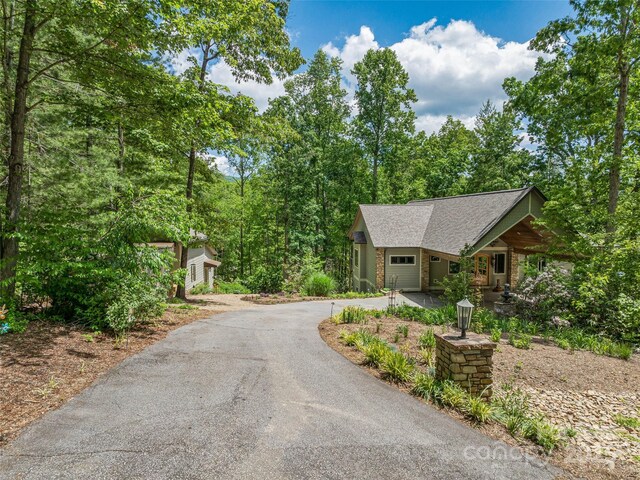 105 Blackberry Ln, Fairview, NC 28730 - view of asphalt driveway