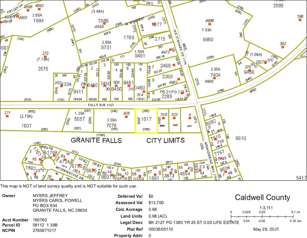 00 Falls Ave, Granite Falls, NC 28630