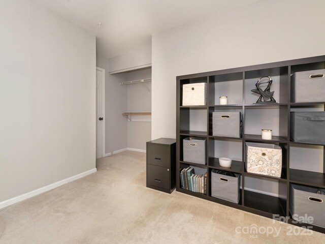 8208 Cedar Glen Dr, Charlotte, NC 28212 - unfurnished bedroom with carpet, baseboards, and a closet