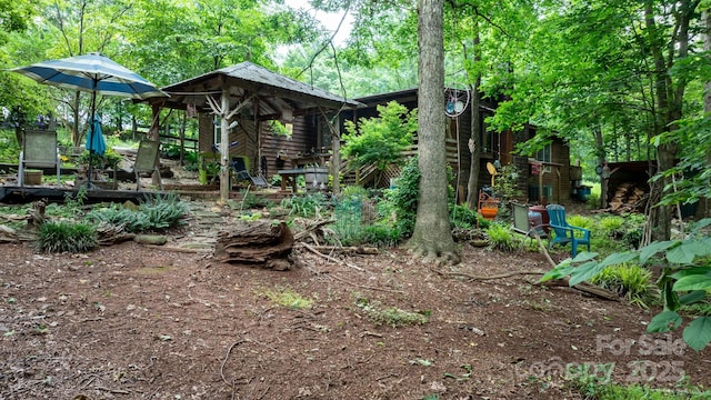 2951 Evergreen Trl, Vale, NC 28168 - view of yard