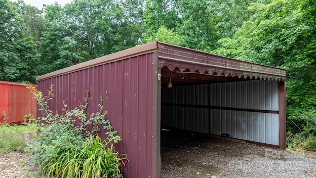 2951 Evergreen Trl, Vale, NC 28168 - view of pole building with a carport