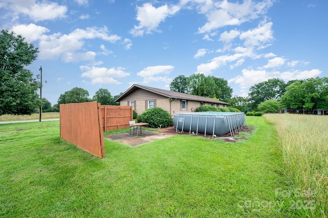 1410 Patterson St, China Grove, NC 28023 - view of yard with an outdoor pool