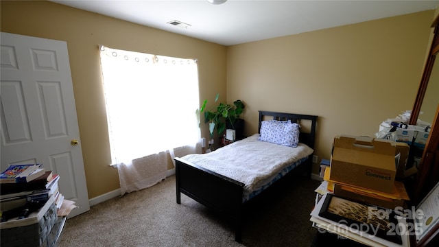 7046 Dorn Cir, Charlotte, NC 28212 - carpeted bedroom with multiple windows and baseboards