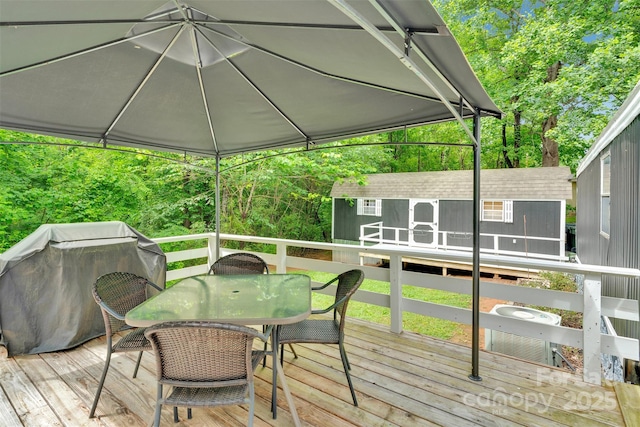 2289 Mccloud St, Denver, NC 28037 - deck with outdoor dining space and area for grilling