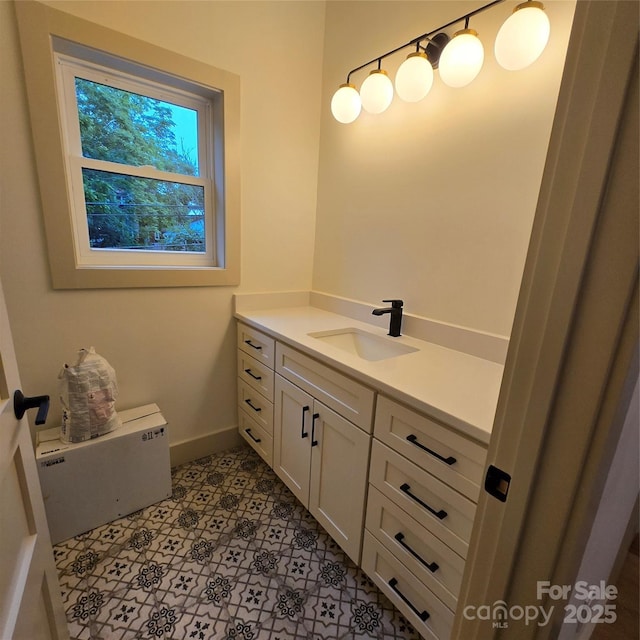 30 Sand Hill Rd, Asheville, NC 28806 - bathroom featuring vanity and baseboards