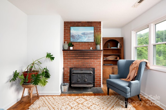 205 Cowan Cove Rd, Asheville, NC 28806 - sitting room featuring wood finished floors and baseboards