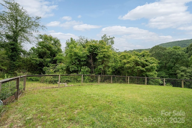 205 Cowan Cove Rd, Asheville, NC 28806 - view of yard with a forest view