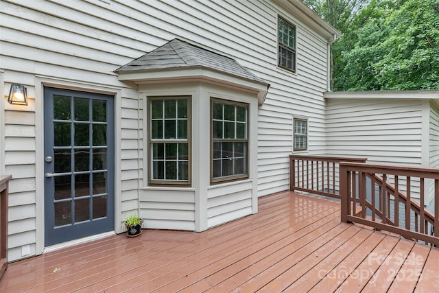 14027 Hackamore Dr, Matthews, NC 28105 - view of wooden terrace