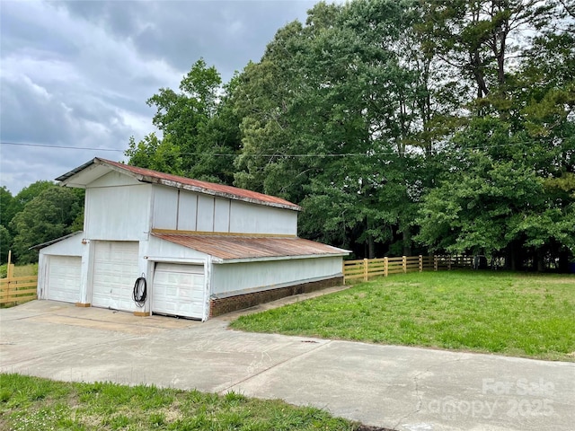 117 Autumn Woods Dr, Kings Mountain, NC 28086 - view of detached garage