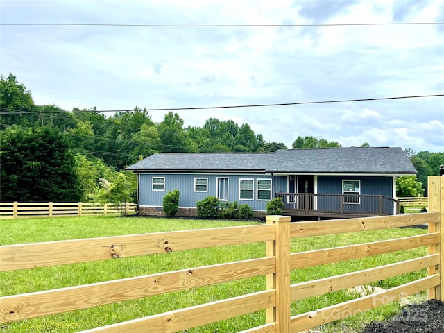 117 Autumn Woods Dr, Kings Mountain, NC 28086 - ranch-style house with roof with shingles