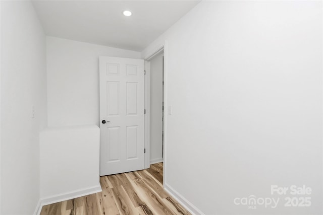 117 Autumn Woods Dr, Kings Mountain, NC 28086 - hall featuring light wood-type flooring and recessed lighting