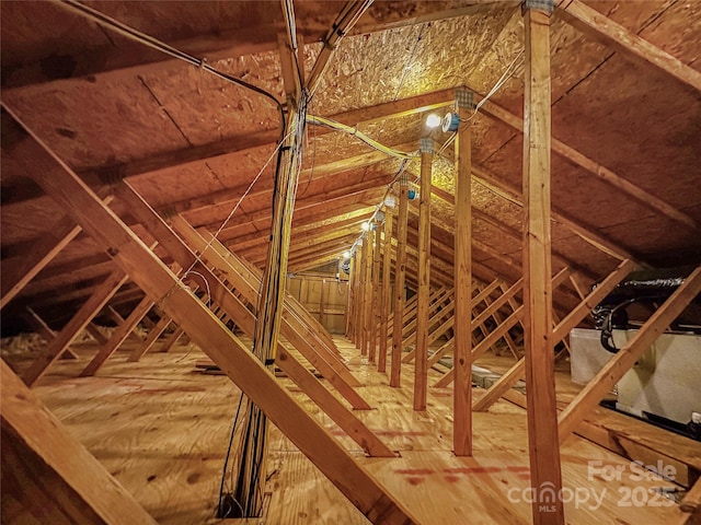 1700 Abbottsford Dr, Kernersville, NC 27284 - view of unfinished attic