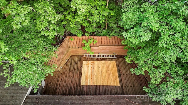 1700 Abbottsford Dr, Kernersville, NC 27284 - view of wooden terrace