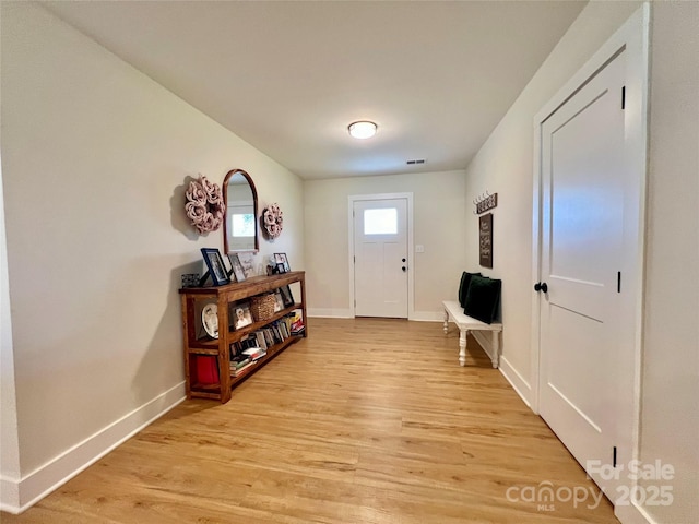 7133 Church Rd, Taylorsville, NC 28681 - entryway with light wood finished floors and baseboards