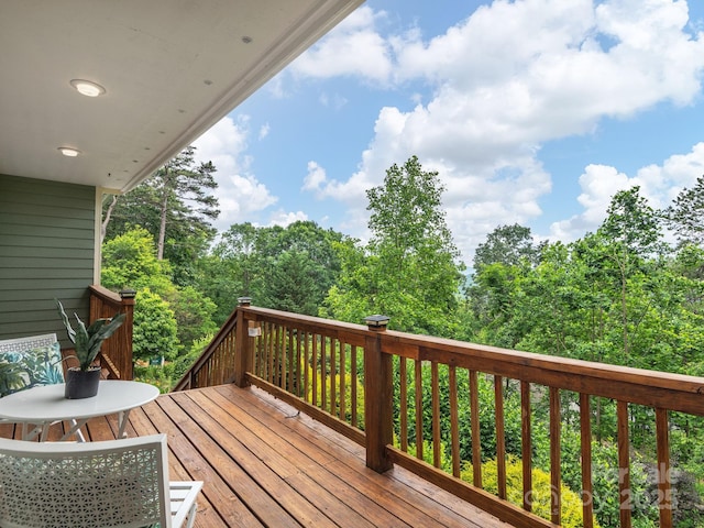 21 Kahluas Way, Fairview, NC 28730 - view of deck