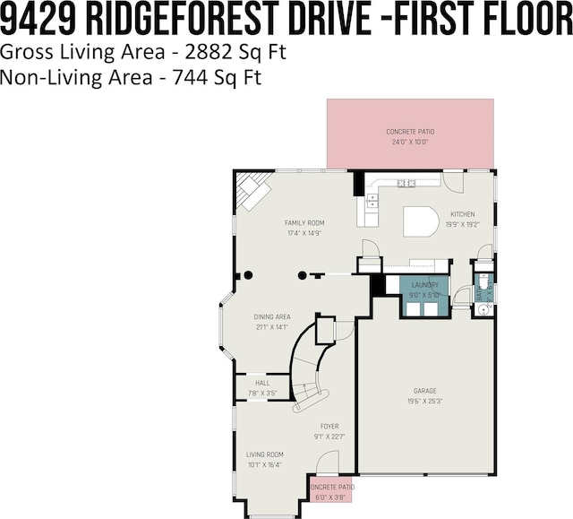 9429 Ridgeforest Dr, Charlotte, NC 28277 - photo 46