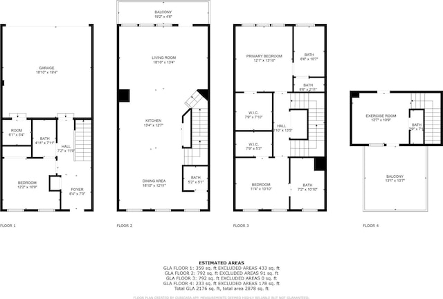 5060 Harrowsmith Ln, Charlotte, NC 28204 - home floor plan