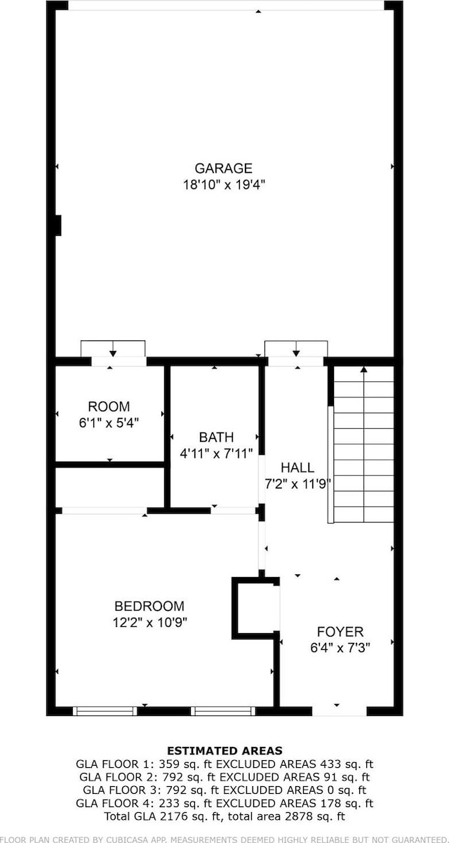 5060 Harrowsmith Ln, Charlotte, NC 28204 - property floor plan
