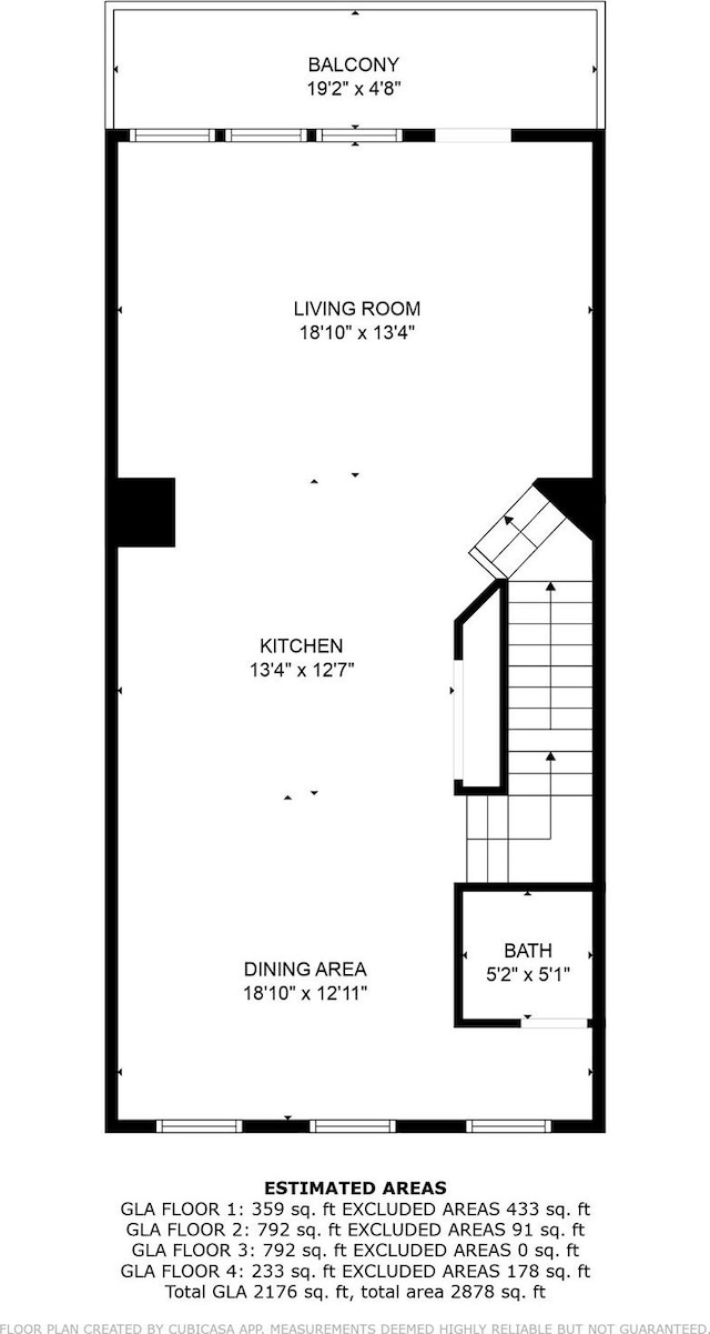 5060 Harrowsmith Ln, Charlotte, NC 28204 - home floor plan