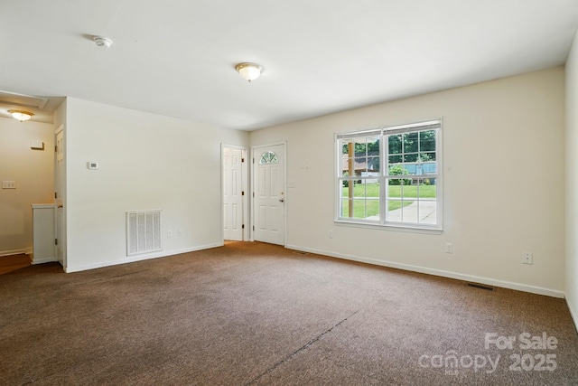 606 N St, Belmont, NC 28012 - carpeted spare room with baseboards and a smoke detector
