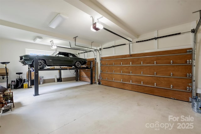 3032 Kings Manor Dr, Matthews, NC 28104 - garage with a garage door opener