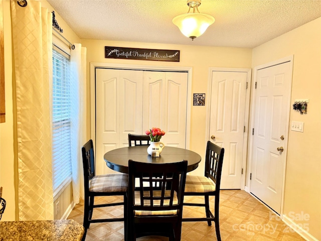 104 Laura Ct, Cherryville, NC 28021 - dining room featuring a textured ceiling and light flooring