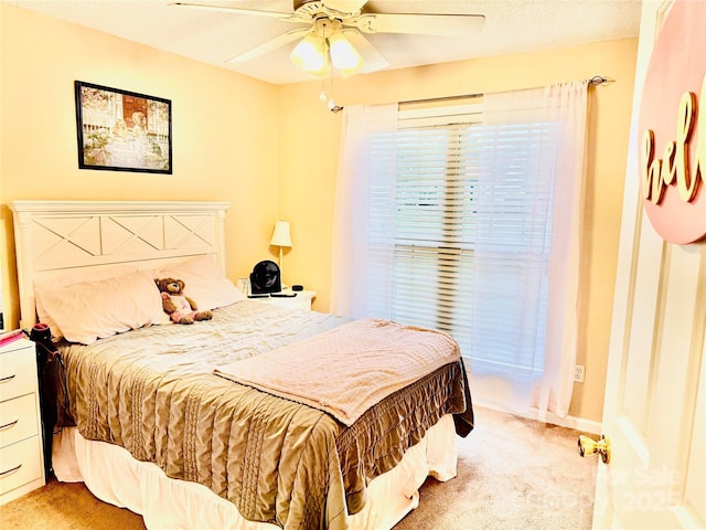 104 Laura Ct, Cherryville, NC 28021 - bedroom featuring light colored carpet and a ceiling fan