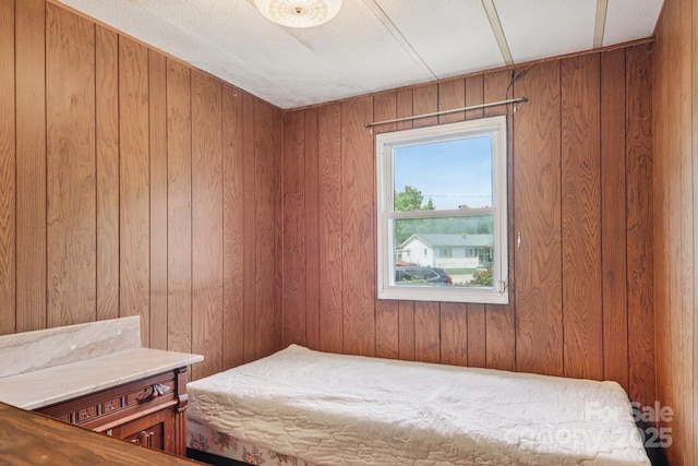 68 Cornwell Dr, Waynesville, NC 28786 - bedroom featuring wood walls