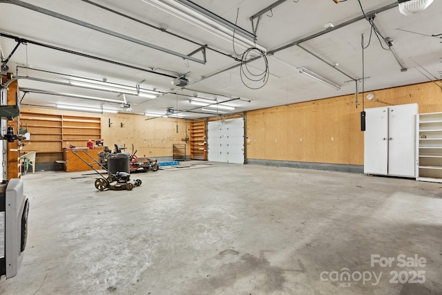 4002 Hickory Blvd, Granite Falls, NC 28630 - garage featuring a garage door opener