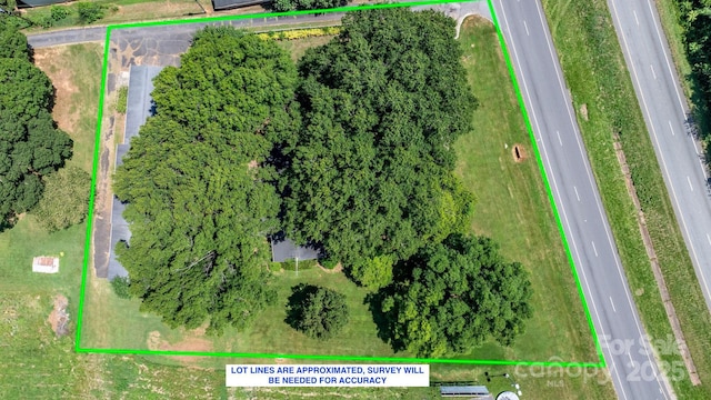 4002 Hickory Blvd, Granite Falls, NC 28630 - aerial overview of property's location with property boundaries highlighted