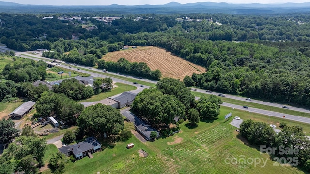 4002 Hickory Blvd, Granite Falls, NC 28630 - view of rural area featuring a forest and a mountainous background